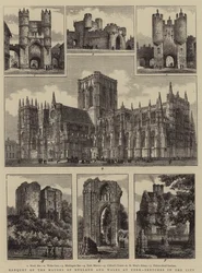 Banquet of the Mayors of England and Wales at York, Sketches in the City